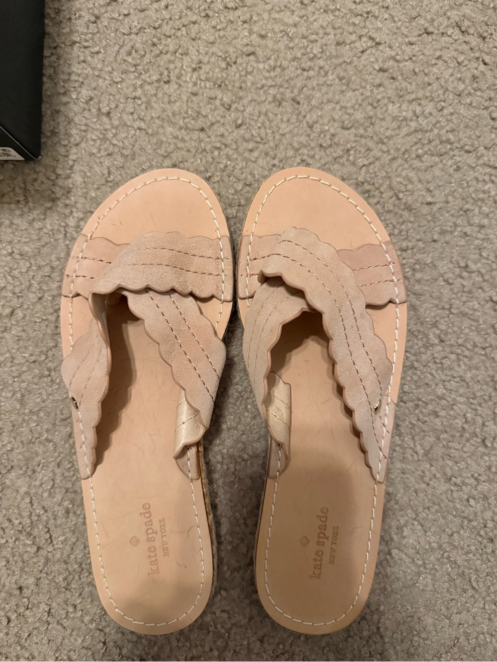 Never worn Kate Spade Ibiza sandals